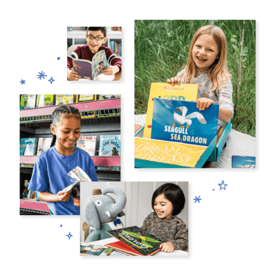 Children of all ages smiling and reading 123彩票联盟飞艇历史记录分析books.